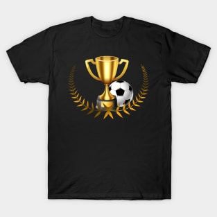 Cup Winner Football Team T-Shirt